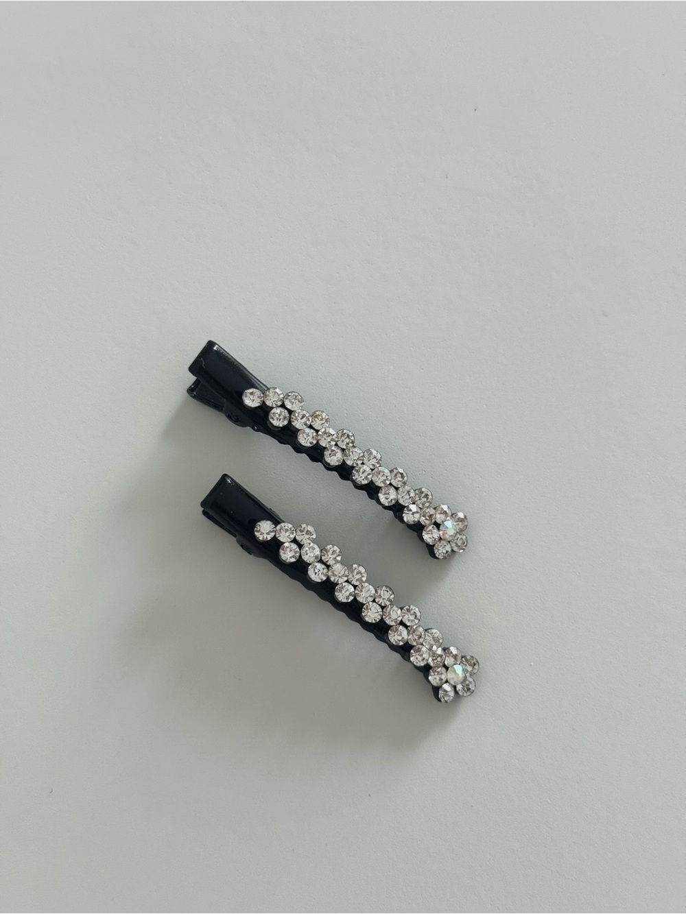 Rhinestone Hair Clips (Set of 2)